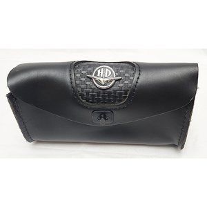 Pre-owned Road King Black Leather Harley-Davidson Windshield,Excellent Condition